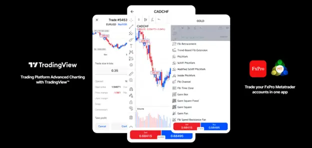 اپلیکیشن موبایل FxPro App